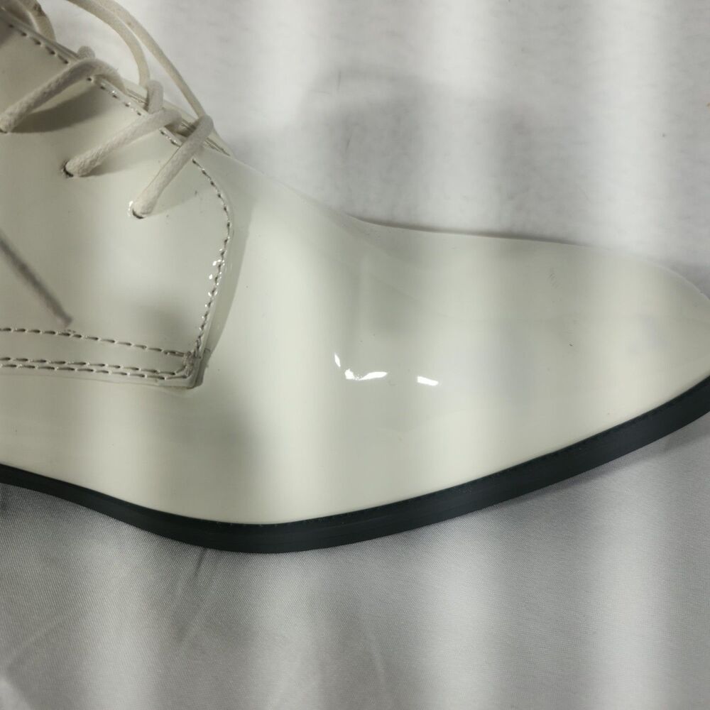 Men's white tuxedo/formal Pointed Oxford Shoes Size 13 - Picture 7 of 10